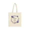 Bloom and Grow Canvas Tote — Floral Cotton Market Bag