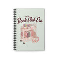 Book Club Notebook — "In My Book Club Era" Spiral Journal for Readers
